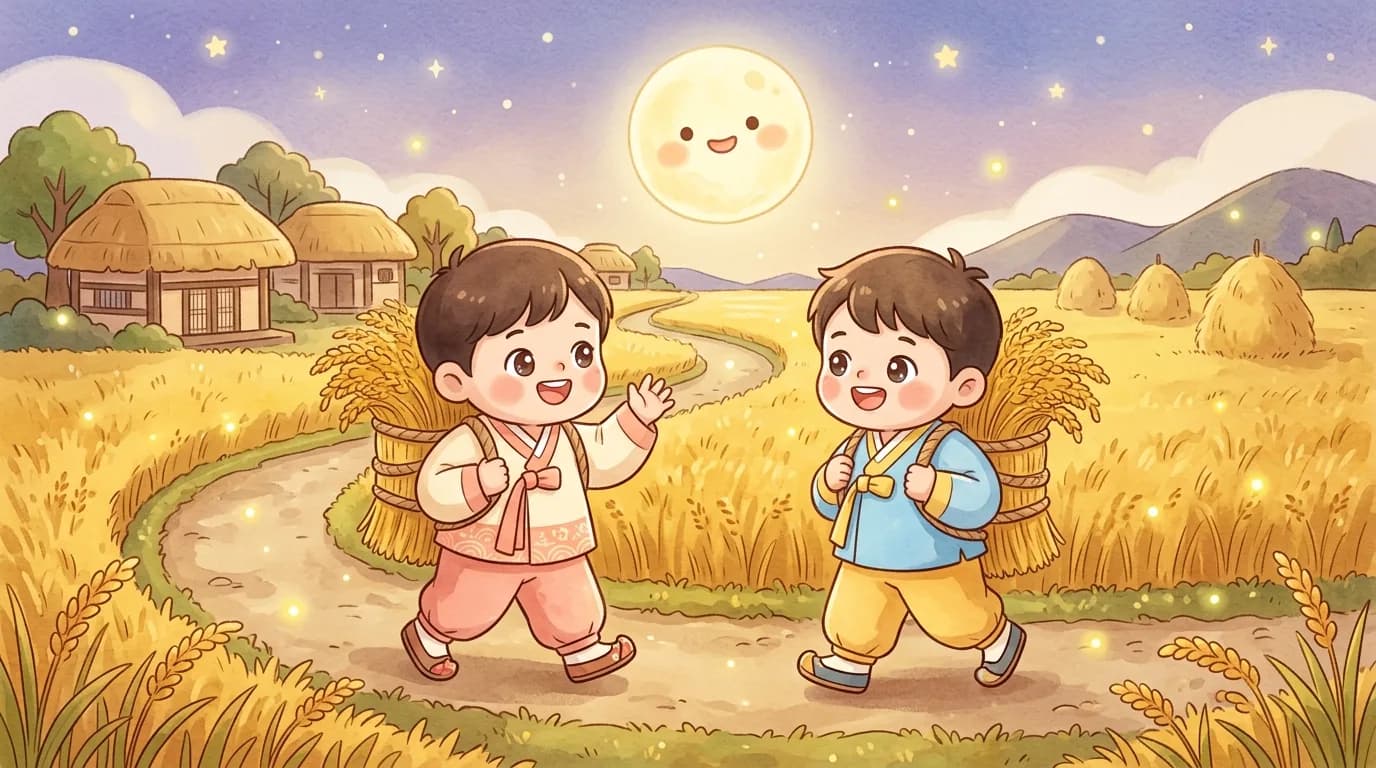 의좋은 형제 삽화